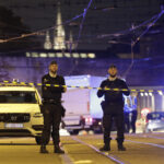 Police officers stabbed in Brussels