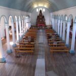 Interior shot of an empty church