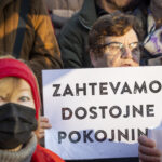 protest, upokojenci, glas upokojencev