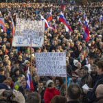 5. vseslovenski protest upokojencev in državljanov proti Golobovi vladi