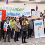 Četrti protestni shod PROTI Jankovićevemu nasilju, ZA zdravnike in ZA čisto pitno vodo