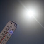 vročina podnebje termometer