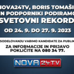 Tomašič, rekord, Nova24TV