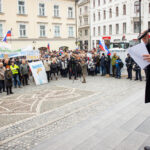 Deveti protestni shod PROTI Jankovićevemu nasilju, ZA zdravnike in ZA čisto pitno vodo
