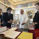 Pope Francis receives President of Argentina Javier Milei