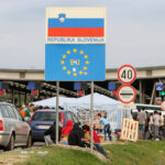 MEJNI PREHOD BREGANA SLOVENSKO HRVASKA MEJA BEGUNCI KRIZA MIGRANTI POSLEDICA VOJNE NA BLIZNJEM VZHODU