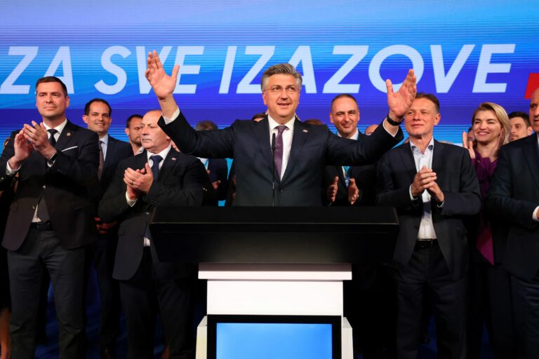 Plenković po prepričljivi zmagi: Gremo v oblikovanje parlamentarne večine!