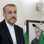 Iranian Foreign Minister speaks with ambassadors to Tehran following attack on Israel