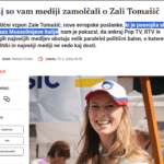 Necenzurirano, Zala Tomašič