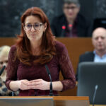 Zaprisega ministrice za pravosodje Andreje Katič