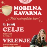 Celje, Velenje, kavica, pijača, EU volitve, Zala Tomašič, mobilna kavarna