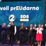 Sklepna prireditev stranke SDS