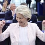 EU Parliament re-elects Ursula von der Leyen as European Commission President