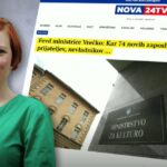 Ministrica je na kulturnem ministrstvu zaposlila številne prijatelje