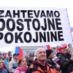 Upokojenci, protest