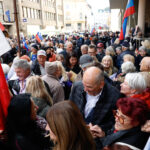 protest, Janez Janša, celjsko sodišče
