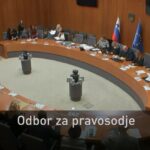 Odbor za pravosodje ki ga je vodila sporna Lena Grgurevič