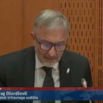 Predsednik Vrhovnega sodišča Miodrag Đorđević zavrača demokratično kritiko sodstva