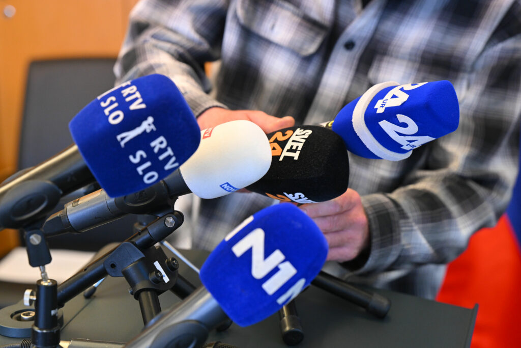 Zdrs Slovenije na lestvici svobode medijev v času Golobove vlade