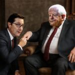 Caucasian,Businessman,In,His,40s,On,His,Knees,And,Waiting