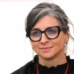 Posebna poročevalka Združenih narodov za stanje človekovih pravic na okupiranem palestinskem ozemlju Francesca Albanese na obisku v Sloveniji