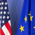 ZDA, EU, zastava