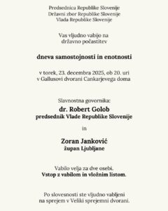 Komu je padlo na pamet, da je Jankovića uvrstil za slavnostnega govorca na državni proslavi?