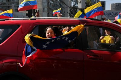 [Video] Venezuelci doma in po svetu praznujejo
