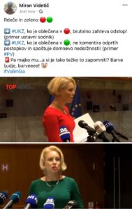 Dva obraza Urške Klakočar Zupančič