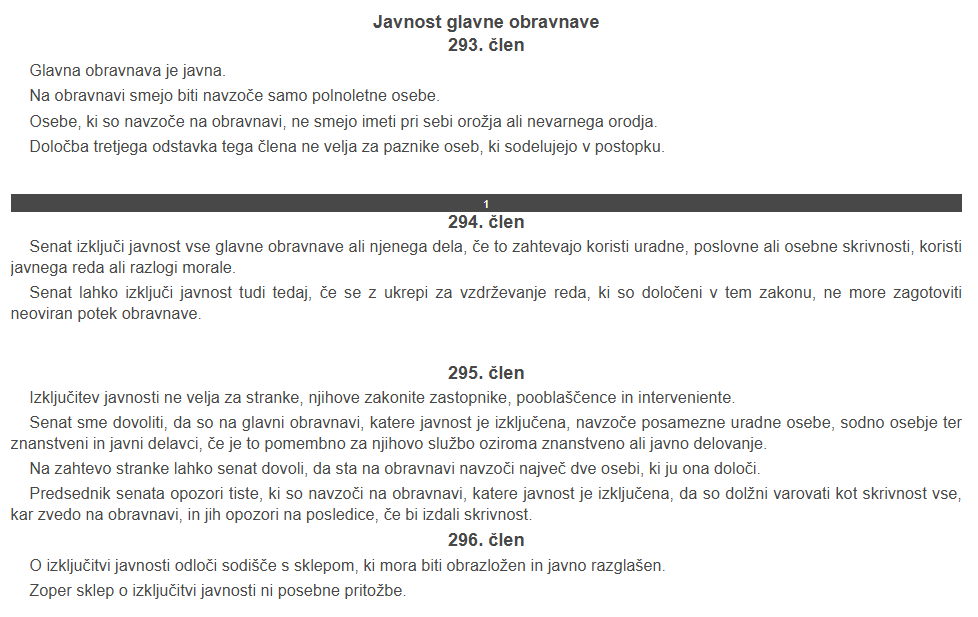Sojenje Vodebu: Trboveljska sodnica izločila javnost