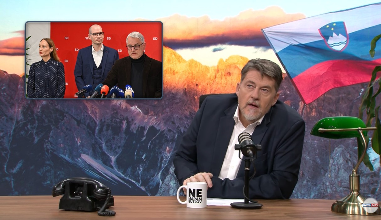 Tomašič: “Glavni šef vlade je Gabrova, Golob pa tipična copata!”