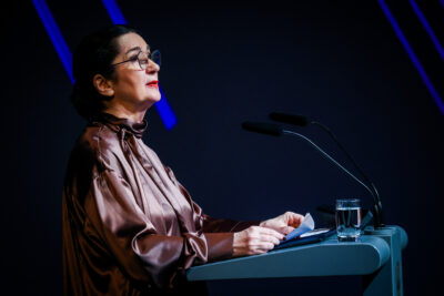 Zdenka Badovinac govor na kulturni proslavi izkoristila za neumestno politikantstvo