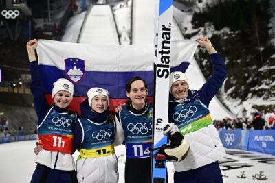 Sloveniji so priskakali zlato olimpijsko medaljo