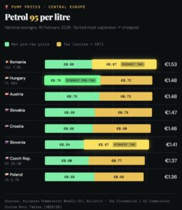 Pogoltnost vlade plačujete na bencinski