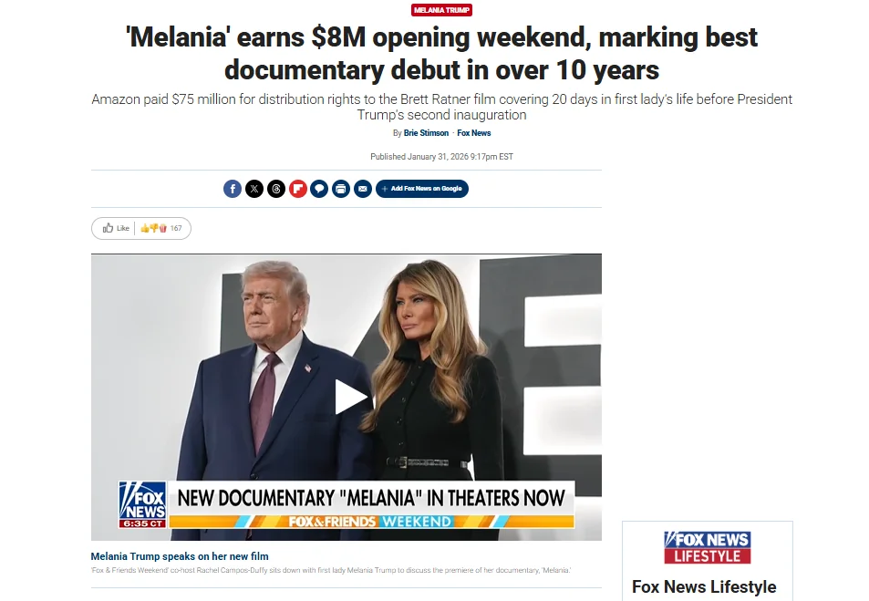 Dokumentarec v ZDA ruši rekorde, pri nas ga spremljajo skrajno negativni komentarji v medijih