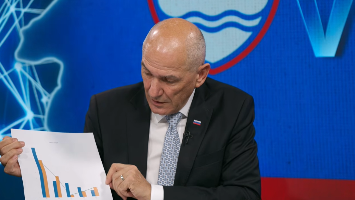 Janša: Brez trdne večine in davčnega sidra v ustavi bomo zaostajali za Balkanom