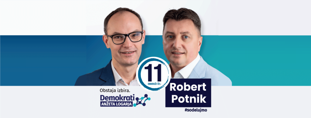 Poslanec Demokratov navija za nadaljevanje vlade z Golobovo Svobodo