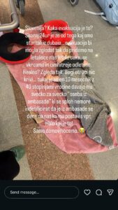 Golobov PR- spektakel ob vračanju Slovencev se je sfižil