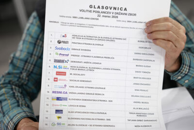 Na predčasnih voliščih občutno nižja udeležba kot pred štirimi leti