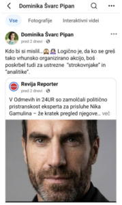 Švarc Pipan je za pripravo strategije digitalizacije pravosodja za 50 tisočakov najela svojega političnega prijatelja