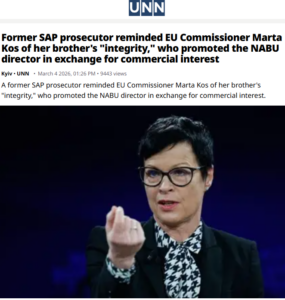 Nov udarec za Marto Kos: Opomnjena na integriteto svojega brata – bodo njegovo trgovanje razkrili posnetki?