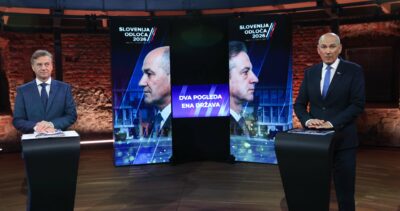 Analiza po soočenju: Golob histeričen in na robu zloma, Urška izredno dopolnila moža