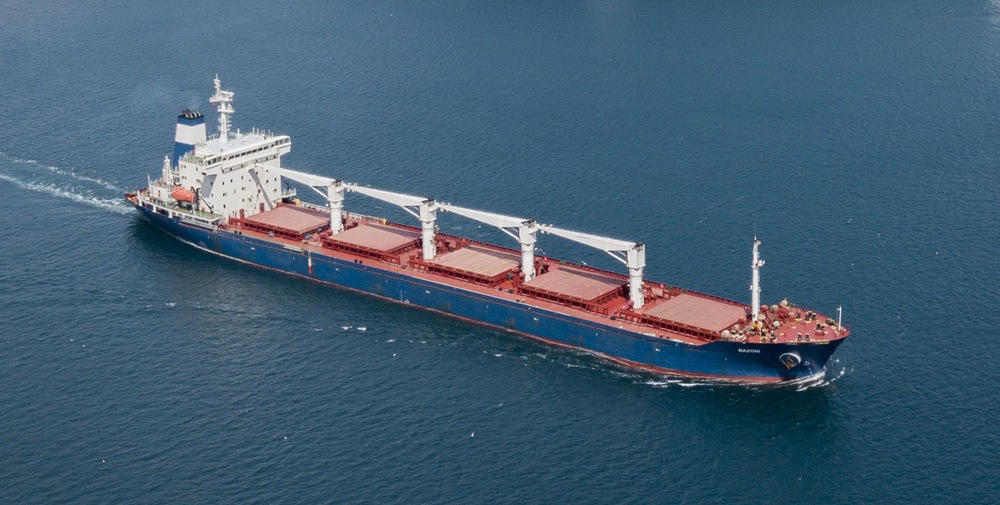 Zmaga Ukrajine: Ladjo z ukradenim žitom preusmerili