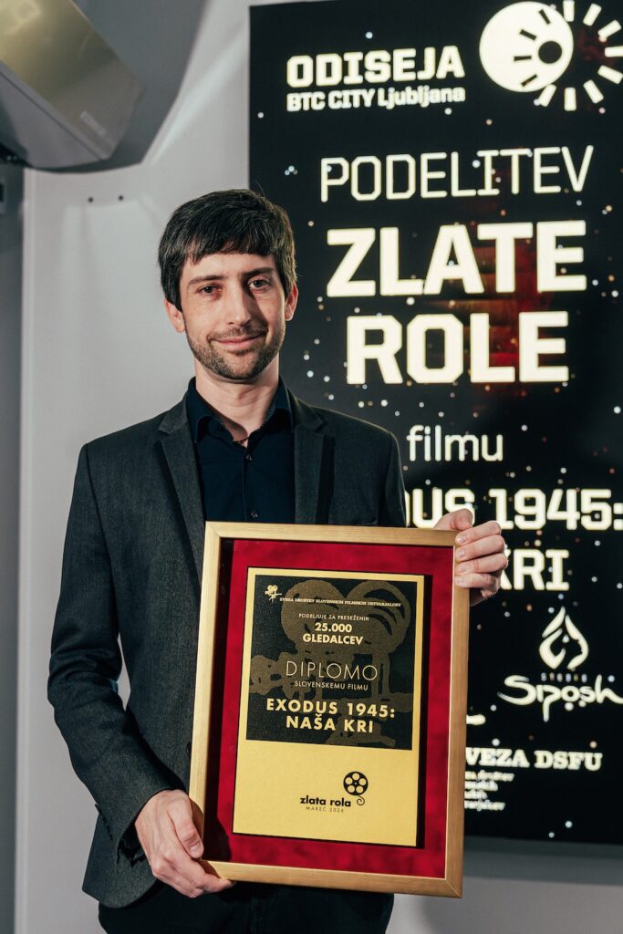 David Sipoš: Velik obisk v kinu je dokaz, da je Exodus 1945: Naša kri film, ki ga je veliko ljudi pričakovalo in potrebovalo