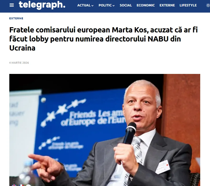 Drago Kos se je znašel v središču velikega korupcijskega škandala v Ukrajini