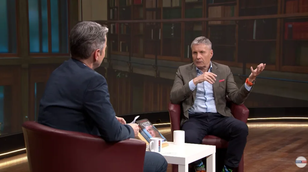 [Video] Knjiga o “gospodu nategu”: Podtaknili so mu Tino Gaber, pred Jankovićem se je zlomil