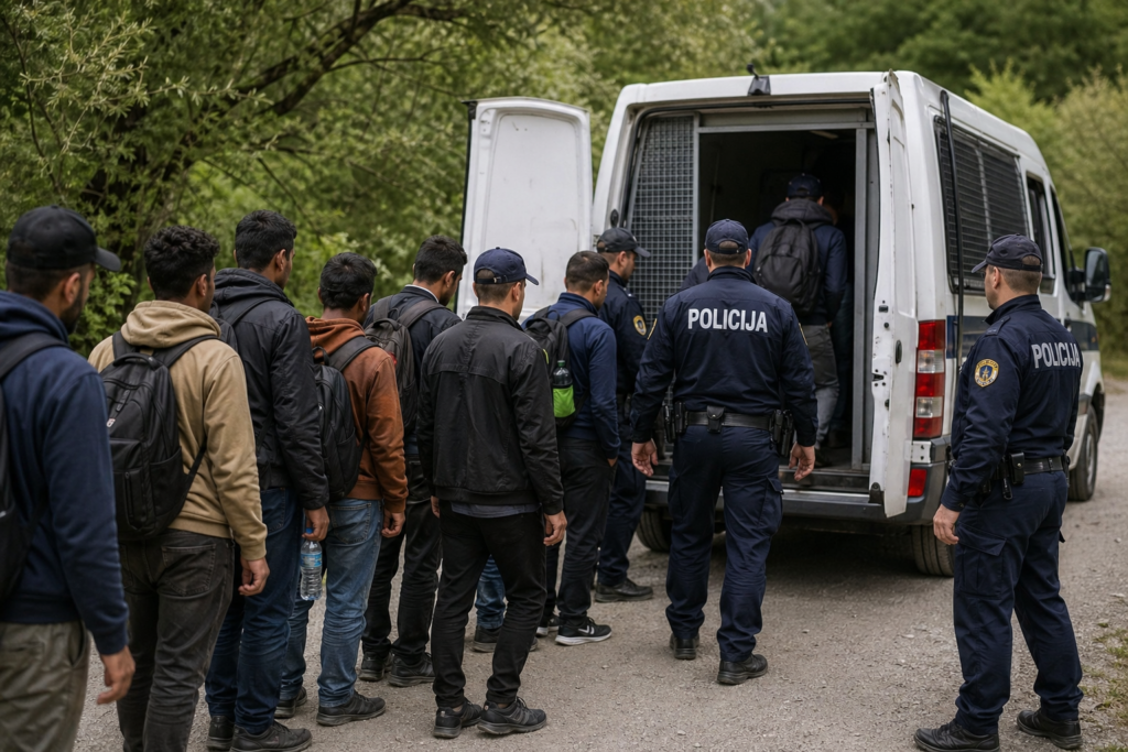 Prava invazija na meji! V štirih dneh prijeli 219 migrantov