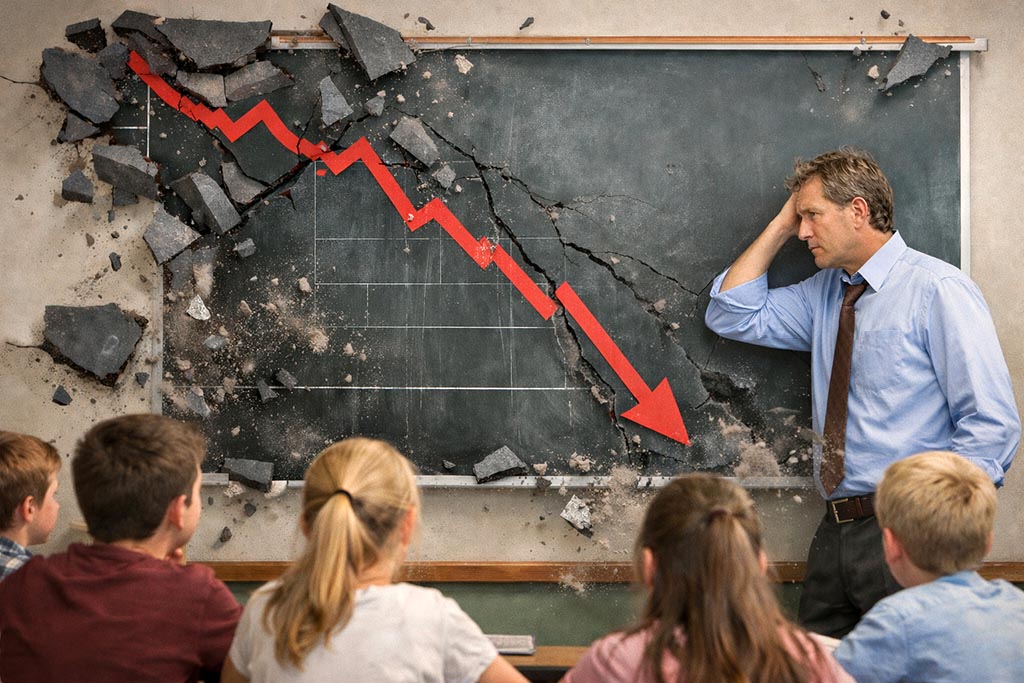 Najnižji dosežki doslej: kam drsi slovensko šolstvo?