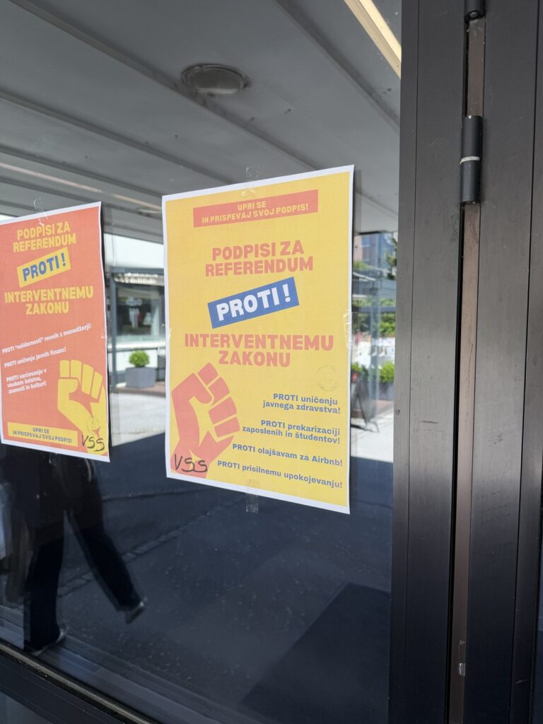 Tudi fakultete so se vključile v politični aktivizem za referendum