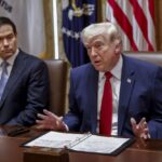 President Trump hosts cabinet meeting at the White House